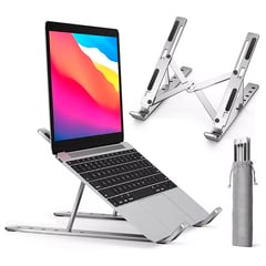 BUYPAL - Soporte Aluminio Plegable Laptop Premium Portatil Multifuncion