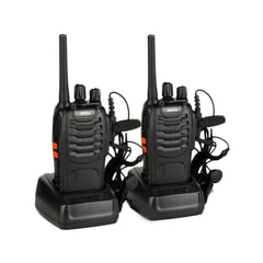 SEISA - Walkie Talkie Radio Pack 2 Unid Portatil Transmisor Receptor