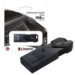 KINGSTON - Usb 128Gb Retractil Onyx