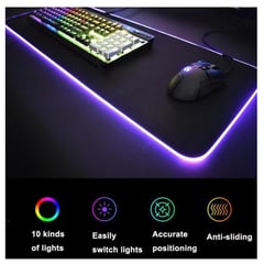 OEM - Mouse Pad RGB Gamer Calidad Premium 80cm x 30cm x 04mm