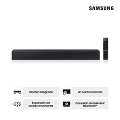 SAMSUNG - Soundbar 2.0 CH HW-C400/PE 40 W Negro