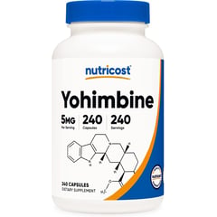 NUTRICOST - Yohimbine Yohimbina Yohimbe 240 capsulas