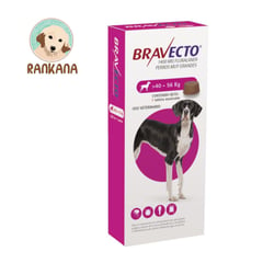 BRAVECTO - Antipulga para perro de 40 a 56 kg