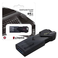 KINGSTON - USB 64 GB 100MB/S EXODIA ONYX