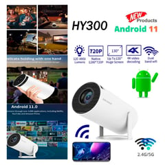 GENERICO - Proyector Android 11 Calidad Profesional Ajustable 360 LED