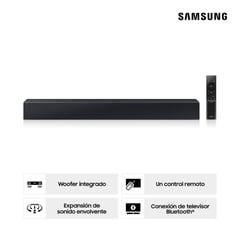 SAMSUNG - Soundbar 2.0 CH HW-C400/PE 40 Watts - Negro