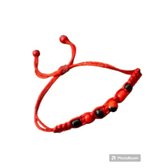 GENERICO - Pulsera Huairuro de Bebe color rojo