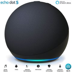 AMAZON - Alexa Echo Dot 5 Parlante Asistente de voz Inteligente