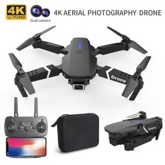 GENERICO - Dron Profesional E88 4K ORIGINAL Dual Cámara WiFi HD RC Video Plegable