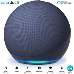 AMAZON - Alexa Echo Dot 5 Parlante Asistente de voz Inteligente