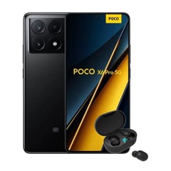 XIAOMI - Poco X6 Pro 5G 512gb 12gb Ram Dual Sim NEGRO + AUDIFONO INALAMBRICO