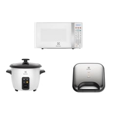 ELECTROLUX - Combo MicroondasEMDO17S2GSRUWOlla RCB50SandwicheraESG20