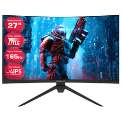 MASTER G - Monitor Gamer Curvo Led 27 IPS Full Hd 165hz 1ms