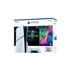 SONY - Consola PlayStation 5 Slim Lectora + Returnal & Ratchet and Clank