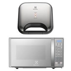 ELECTROLUX - Combo Microondas EMDO20S2GSRUG + Sandwichera Efficient ESG20