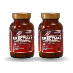 GENERICO - Potencializador Maca Negra con Huanarpo Macho Pack 2 Frascos Erectmax