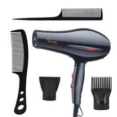 GENERICO - Secadora Cabello 5000W - 4 accesorios