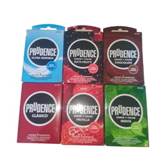 PRUDENCE - CONDONES PAQUETE 6 CAJAS