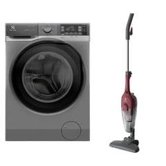 ELECTROLUX - Combo Lavasecadora Carga Frontal 117Kg EWDX11E2G + Aspiradora vertical STK13