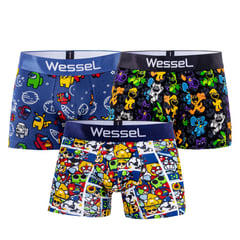 WESSEL - BOXER KIDS PACK W1 X3