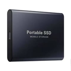 GENERICO - Disco sólido Externo Portátil SSD Mobile Storage 4TB Windows Mac - Negro