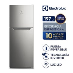 ELECTROLUX - Refrigerador No Frost Top Mount 197L ERT23F2P4AS