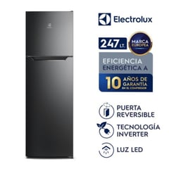 ELECTROLUX - Refrigerador No Frost Top Mount 251L ERT28F2P4AB