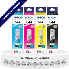 EPSON - KIT DE 4 TINTAS T544