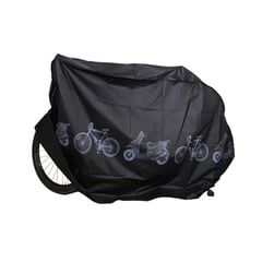 GENERICO - Cobertor Para Bicicleta Impermeable Ciclismo Lluvia - Negro