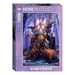 HOM PUZZLE - Rompecabezas 1000 Pzas Odín Y Sus Perros