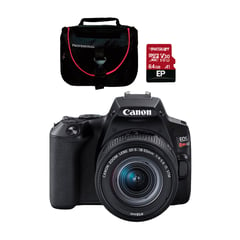 CANON - Cámara Sl3 Ef-s18-55mmisstm+ Maletín + Memoria 64g