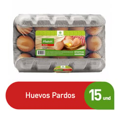 TOTTUS - HUEVOS PARDOS X 15 UND