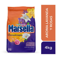 MARSELLA - Detergente En Polvo Lavanda Y Rosas Bolsa 4Kg